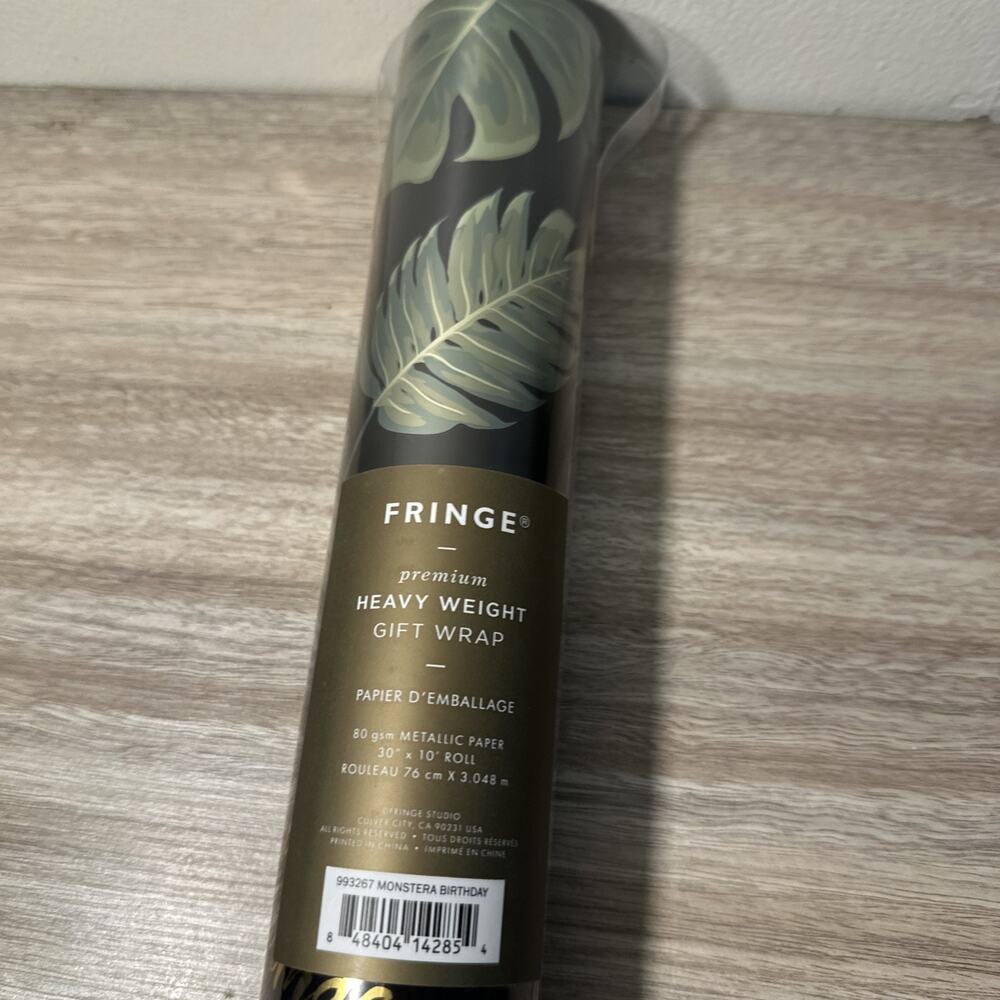 Happy Birthday Fringe Premium Heavy Weight Gift Wrapping Paper Roll - 30" x 10'